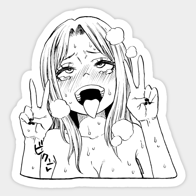 Ahegao Face Ahegao Face Sticker